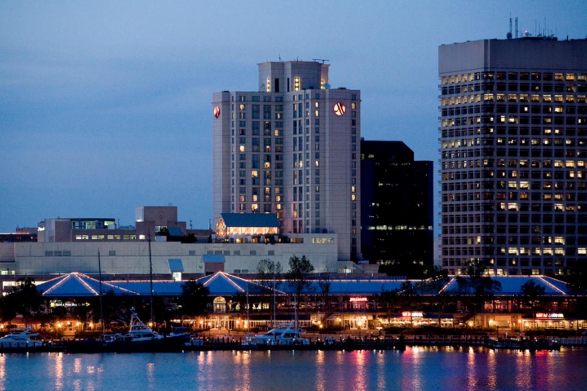Hotel Norfolk Waterside Marriott Exterior foto
